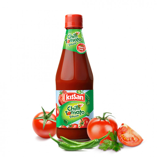 Kissan Chilly Tomato Ketchup, 500gm